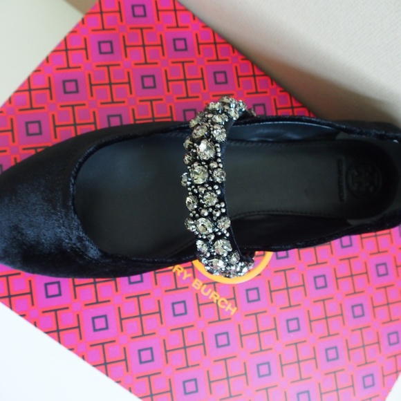 Tory Burch Crystal Ballet Flat S: 9 - Picture 9 of 9